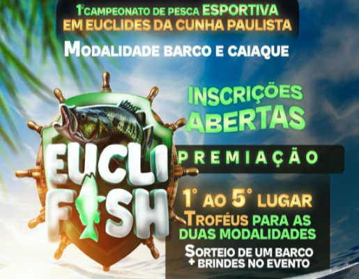 1° Campeonato de pesca esportiva de Tucunaré.